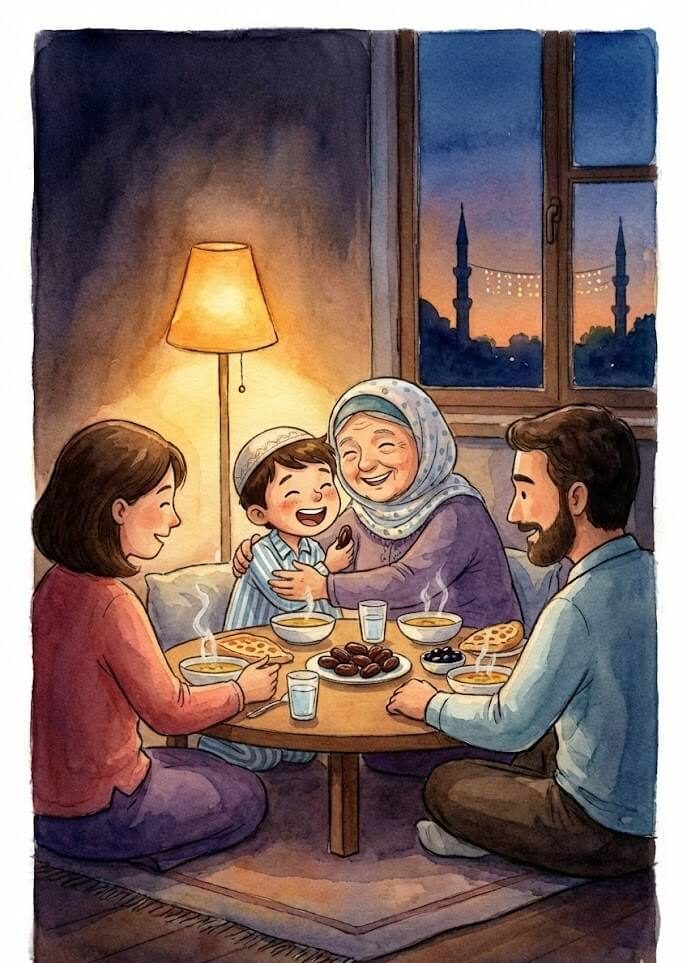 Hasan’ın Sabır Kavanozu: Bir Ramazan Masalı 3 Hasanin Sabir Kavanozu Bir Ramazan Masal sahne 2 e1771785900581