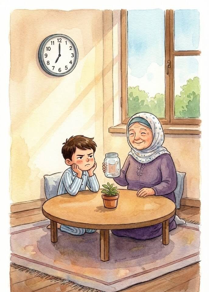 Hasan’ın Sabır Kavanozu: Bir Ramazan Masalı 2 Hasanin Sabir Kavanozu Bir Ramazan Masal sahne1 e1771785881840
